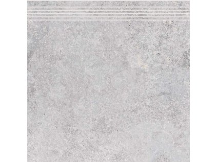 Schodovka RAKO Shade DCP62888 světle šedá 60x60 cm