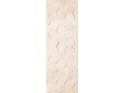 168974 44711 obklad arena cream hexagon rekt 25x75 1