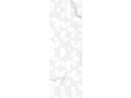 168981 44770 dekor calacatta white geo 25x75 1