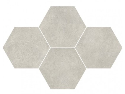 152179 24830 dlazba qubus white mosaic hexagon 28 3x40 8 1