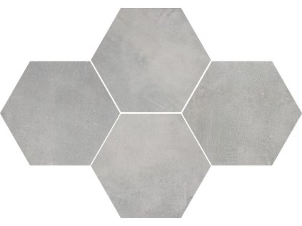 151292 39481 dlazba stark pure grey mosaic hexagon 40 8x28 3 1