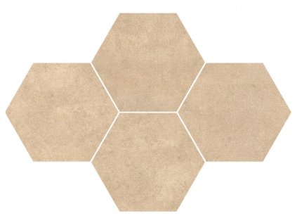 151310 24801 dlazba qubus beige mosaic hexagon 28 3x40 8 1