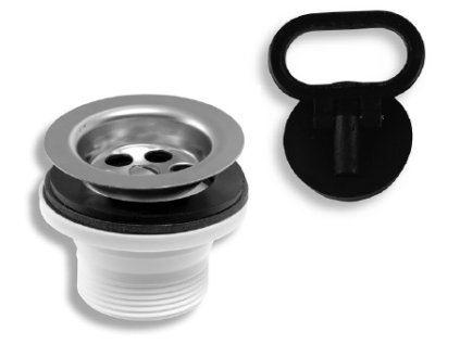 Dřezový uzávěr 6/4" plast