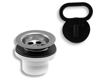 Umyvadlový uzávěr 5/4" plast