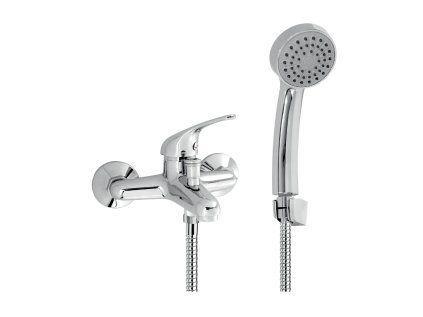 Koupelnová sada vanová Titania Iris, chrom