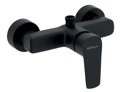 Sprchová baterie bez příslušenství 150 mm METALIA 58, černá