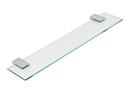 Polička rovná Metalia 9 chrom