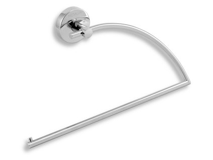 Půlkruhový držák ručníků Metalia 11 chrom