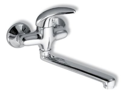 Umyvadlová baterie 100 mm lékařská páka Metalia 55 chrom