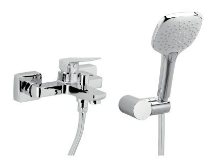 Koupelnová sada vanová Nobless Ego chrom