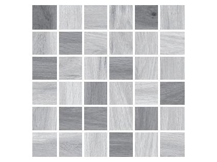 Mozaika JaSérie Ashville light grey - grey mat 30x30 AMLG