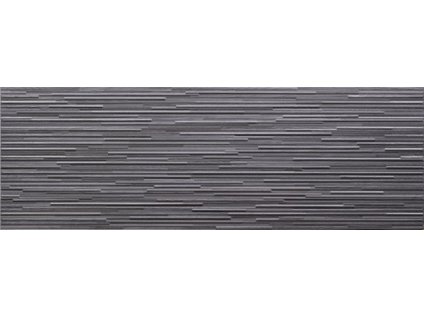 Obklad El Molino Layers jet antracita struktura mat rektifikovaný 30x90