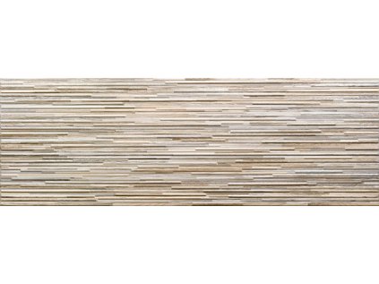 Obklad El Molino Layers jet beige struktura mat rektifikovaný 30x90