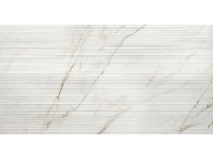 Dlažba El Molino Brasilia lines blanco struktura mat rektifikovaná 62x120