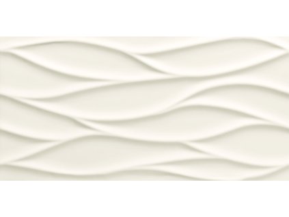 Obklad Tubadzin All in white 3 struktura mat rektifikovaný 30x60
