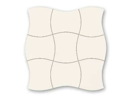 Mozaika Tubadzin Royal Place white lesk 29x29