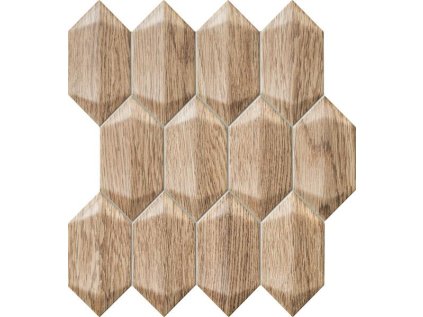 Mozaika Arté Bellante wood mat 27x29