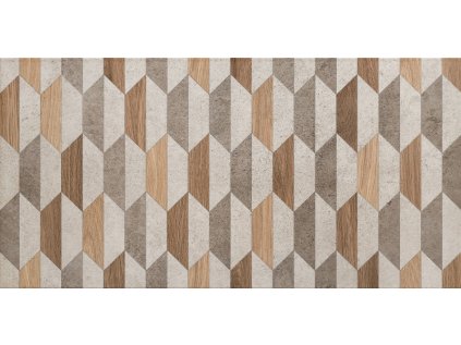 Dekor Tubadzin Dover graphite geo mat 31x61