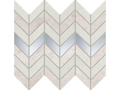 Mozaika Tubadzin Tempre grey lesk 25x30