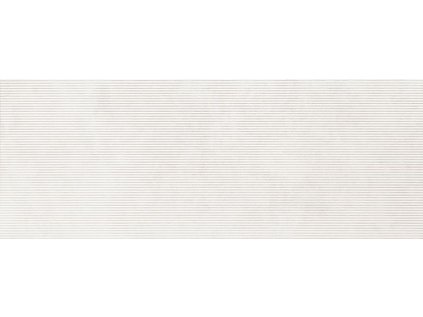 Obklad Tubadzin Free Space white line struktura mat rektifikovaný 33x90