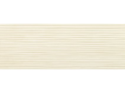 Obklad Tubadzin Horizon ivory struktura mat rektifikovaný 33x90