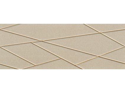 Dekor Tubadzin House of Tones beige pololesk rektifikovaný 33x90