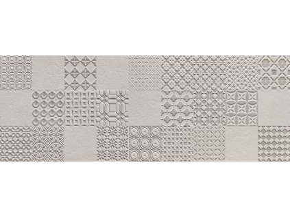 Dekor Tubadzin Integrally grey mat rektifikovaný 33x90