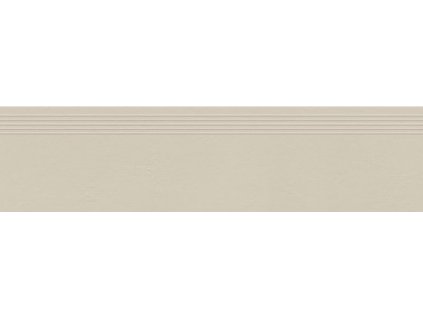 Schodovka Tubadzin Industrio cream mat rektifikovaná 30x120