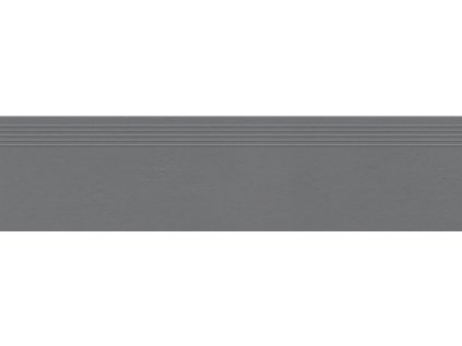 Schodovka Tubadzin Industrio graphite mat rektifikovaná 30x120