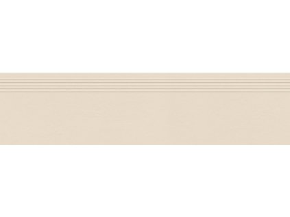 Schodovka Tubadzin Industrio ivory mat rektifikovaná 30x120
