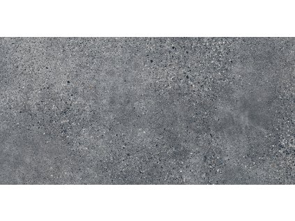 Dlažba Tubadzin Terrazzo graphite mat rektifikovaná 60x120