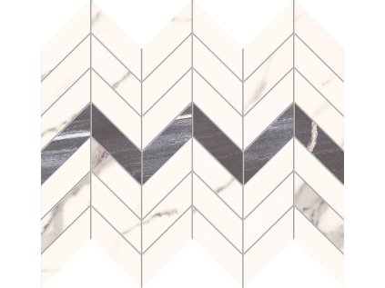 Mozaika Tubadzin Bonella white mat 25x30