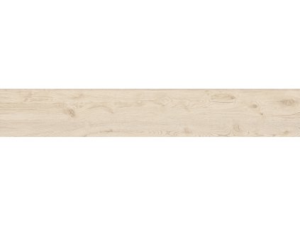 Dlažba Tubadzin Wood Grain white struktura mat rektifikovaná 19x120