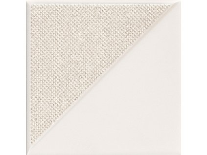 Dekor Tubadzin Reflection white 2 pololesk rektifikovaný 15x15