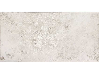 Obklad Arté Neutral grey ornament mat rektifikovaný 30x60