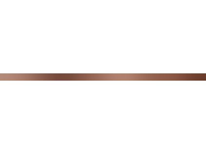 Listela Arté Steel copper 5 lesk 2x60
