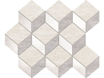 Mozaika Tubadzin Blink grey lesk 25x30