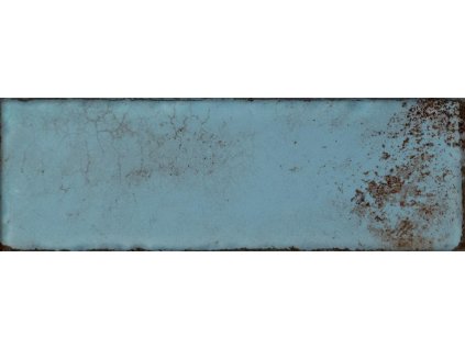 Obklad Tubadzin Curio blue mix C struktura lesk 8x24