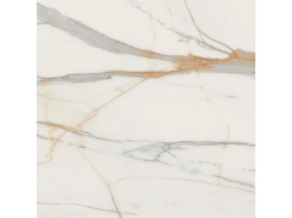 Dlažba Tubadzin Marmo d'Oro mat rektifikovaná 80x80