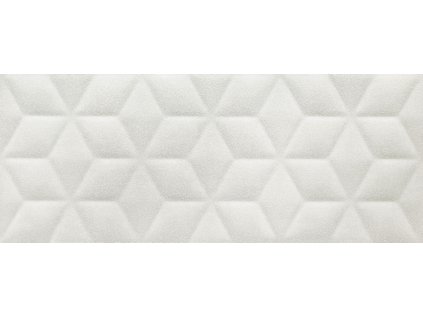 Obklad Arté Perla white struktura pololesk rektifikovaný 30x75