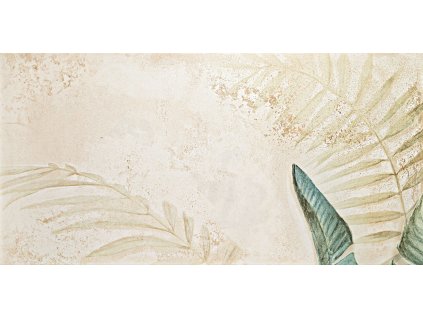 Dekor Tubadzin Alabaster Shine leaves 4A mat rektifikovaný 60x120