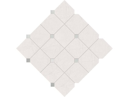 Mozaika Arté Idylla white lesk 30x30