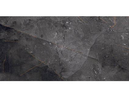 Dlažba Tubadzin Brainstorm black pololesk rektifikovaná 60x120