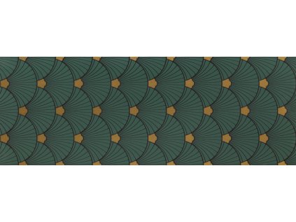 Dekor Tubadzin Sophisticated green mat rektifikovaný 33x90