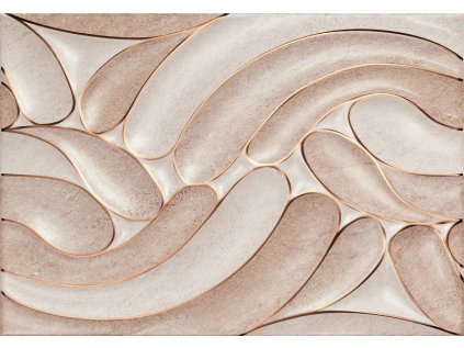 Dekor Tubadzin Navara beige lesk 25x36