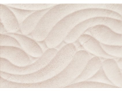 Obklad Tubadzin Navara beige struktura lesk 25x36