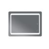 Koupelnové zrcadlo s LED osvětlením, protizamlžovací funkcí a regulací jasu MR09-80×60-REVERSE Twee