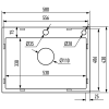 Nerezový dřez  MH5843 DECOR GRAPHITE se sifonem, grafitový