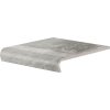 21586 21586 dlazba piatto gris schod v shape 32x30 cm