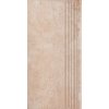 24247 24247 24247 dlazba scandiano ochra schod prima 60x30 cm